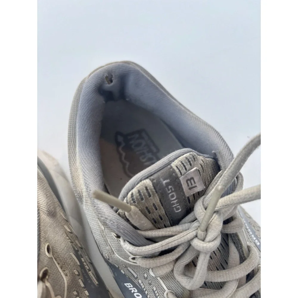 Size 8 - Brooks Ghost 13 Gray -‎ 120338-1B-051